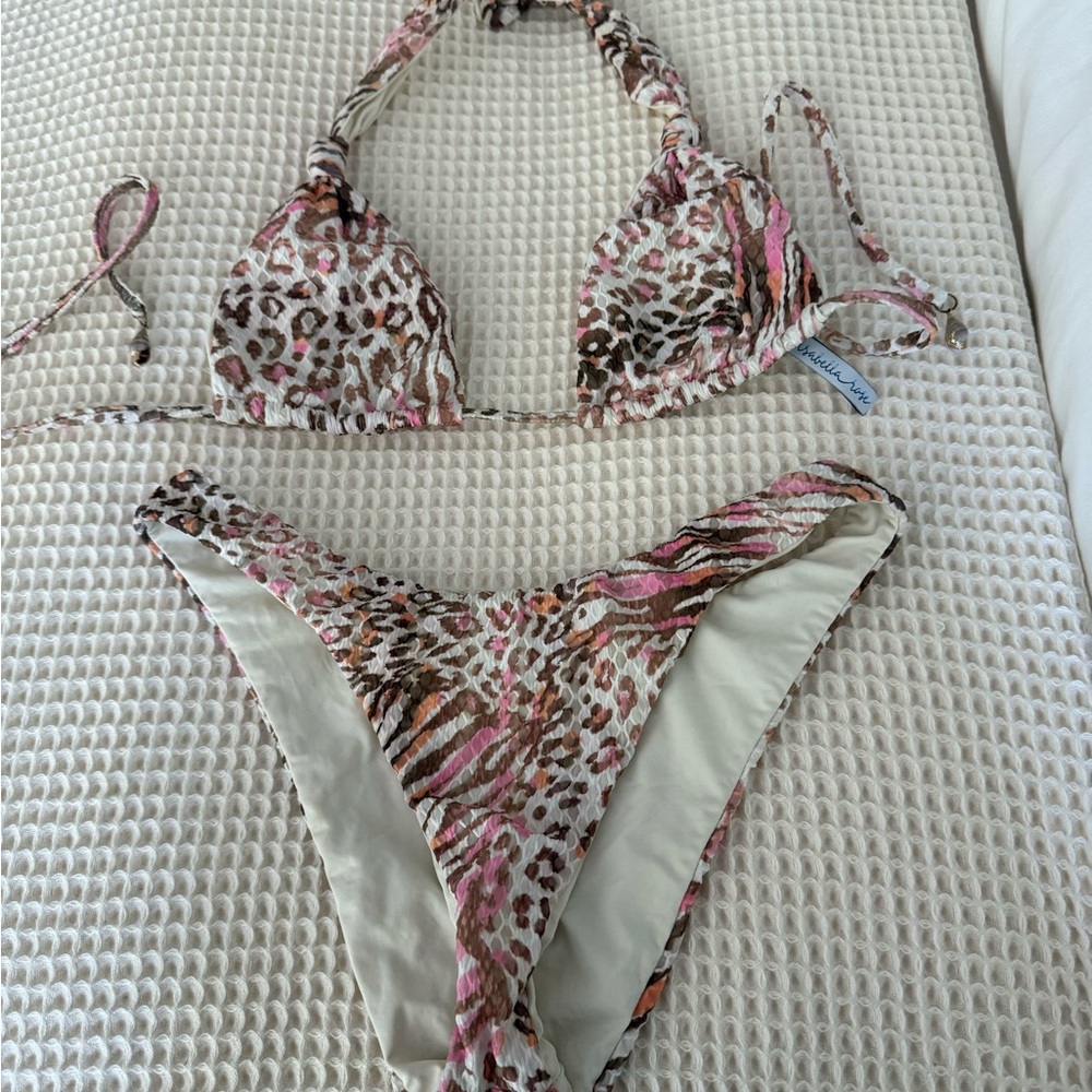 Leopard Print Bikini Set